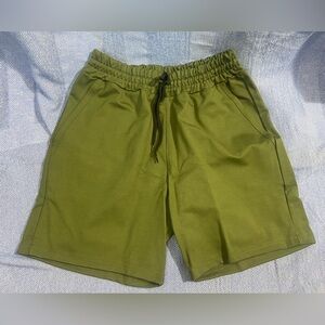 NIP Women’s Olive Green Stretchy Athletic Shorts